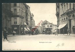 BRUXELLES - Montagne De La Cour. Hippomobiles, Animation. Nels Série 1 N°146. - Nahverkehr, Oberirdisch