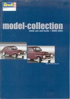 Catalogue REVELL Metal Cars & Trucks Model-Collection 2000/2001 1:18 1:24 - Kataloge & Prospekte