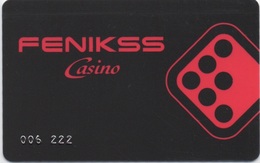 Carte Membre Casino : Fenikss Casino : Tallinn Estonie - Casino Cards