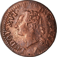 Monnaie, France, Louis XVI, Liard, Liard, 1777, Lille, TB+, Cuivre, KM:585.14 - 1774-1791 Lodewijjk XVI