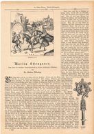 A102 108 - Martin Schongauer 1 Artikel Ca.8 Bildern Von 1890 !! - Malerei & Skulptur