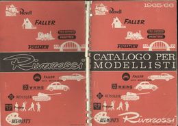 Catalogue RIVAROSSI 1965/66 Catalogo Per Modellisti Revell Roco Minitank - En Italien - Sin Clasificación