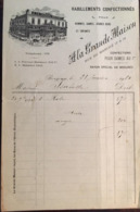 Facture De 1931, Magasin De Confection " A LA GRANDE MAISON" 24-BERGERAC-Dordogne - Textilos & Vestidos
