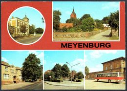 D6965 - Meyenburg Bahnhof Ikarus Omnibus Bus - Bild Und Heimat Reichenbach - Meyenburg