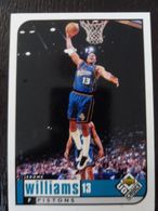 NBA - UPPER DECK 1997 -PISTONS - JEROME WILLIAMS - 1990-1999