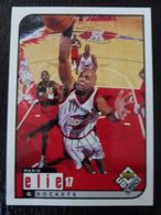 NBA - UPPER DECK 1997 - ROCKETS - MARIO ELIE - 1990-1999