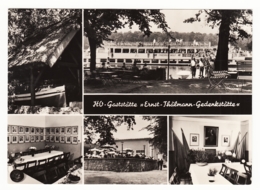 Niederlehme-Ziegenhals - HO-Gaststätte "Ernst-Thälmann-Gedenkstätte" - 5 Ansichten - Wusterhausen