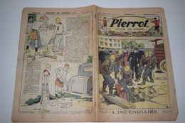 Pierrot Journal Des Garçons N°45 5 Novembre 1933 L'incendiaire - Pirates De L'Océan - Pierrot