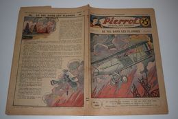 Pierrot Journal Des Garçons N°12 25 Mars 1934 Le Vol Dans Les Flammes - Toi Qui Sais Mon Nom - Pierrot