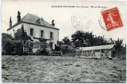 87. HAUTE-VIENNE - BUSSIERE-POITEVINE. Maison Blanche. - Bussiere Poitevine