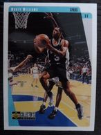 NBA - UPPER DECK 1997 - SPURS - MONTY WILLIAMS - 1990-1999