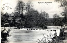 87. HAUTE-VIENNE - CONDAT. CHAMBON, La Passerelle De Pierres. - Condat Sur Vienne