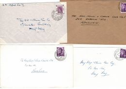 HONG KONG SMALL OFFICE POSTMARKS 1960/2 - Autres & Non Classés