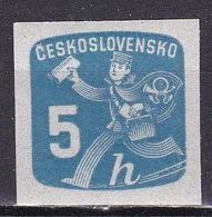 Cecoslovacchia, 1945 - 5h Newspaper Delivery Boy - Nr.P27 MNH** - Zeitungsmarken