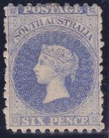 South Australia 1877 P.10x11.5-12.5 SG 141 Mint Hinged - Ungebraucht