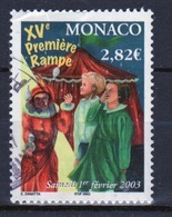 Monaco Single €2.82c Stamp From 2003 Set To Celebrate 15th Children's Circus Festival - Used Stamps