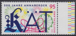 !a! GERMANY 2020 Mi. 3547 MNH SINGLE W/ Right Margin (a) - Fair "Annaberger Kät" - Ungebraucht