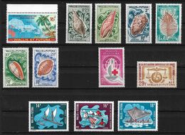 Wallis & Futuna 1960 Lot De Séries & Timbres **, Cote YT 85,90€ - Colecciones & Series