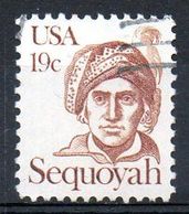 USA. N°1304 Oblitéré De 1980. Sequoyah. - Indios Americanas