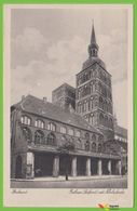 Voyo STRALSUND RATHAUS(Suedfront) NICOLAIKIRCHE Unused  Very Good Condition 1930s - Graal-Müritz