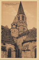 Le Dorat -   L'église Collégiale : L'Abside - Le Dorat