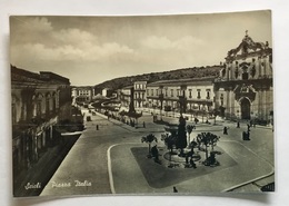 SCICLI -PIAZZA ITALIA-  VIAGGIATA FG - Ragusa