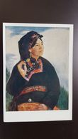 Tibet, CHINA Art Postcard Dun Si-When  "Tibetian Woman"  - Old PC 1959 Rare! - Tibet