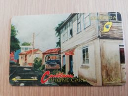 GRENADA  $ 40,- GPT GRE-4D  STREET SCENE GOUVYAVE   MAGNETIC    Fine Used Card    **2232 ** - Grenada