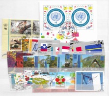 2001 USED UNO New York Year Collection According To Michel - Used Stamps