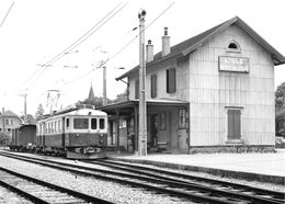 BVA - Train De Trucks à Apples  - Bière - Apples - Morges Ligne De Chemin De Fer -Train - ABDe 4/4 4 B.A.M - BAM - Apples