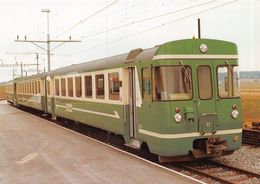 Voiture Pilote Bt 52 Vevey BBC 1982 - Bière - Apples - Morges - Ligne De Chemin De Fer -Train - B.A.M - BAM - Apples