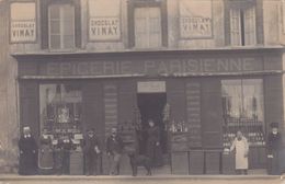 49 - CHEMILLE : Devanture De L'  Epicerie Parisienne E.GASTE - Superbe Carte Photo - Commerce - Magasin - Chemille