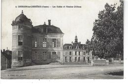 89 - COURSON LES CARRIERES - ( YONNE ) - T.Belle Vue Des Ecoles Et L'ancien Château - Courson-les-Carrières