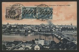 POLOGNE PERIODE INFLATIONNISTE EN 1924 / POLSKA POLAND INFLATION COVER. Voir Description - Cartas & Documentos