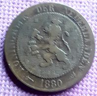 NEDERLAND :  2 1/2 CENT 1880 VF KM 108 - 1849-1890 : Willem III