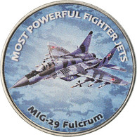 Monnaie, Zimbabwe, Shilling, 2019, Fighter Jet - Fulcrum, SPL, Nickel Plated - Simbabwe