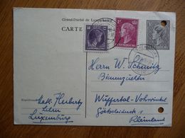 (3) CARTE LUXEMBOURG 1949 SEE SCAN - Cartes Commémoratives