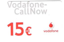 GERMANY  - D2 Vodafone - Call Now 15 € - 04/10 - GSM, Cartes Prepayées & Recharges