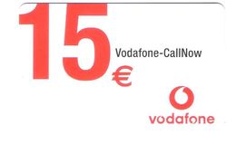 GERMANY  - D2 Vodafone - Call Now 15 € - 11/07 - GSM, Cartes Prepayées & Recharges