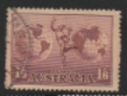 1934 USED STAMP FROM AUSTRALIA /   HERMES/AIRMAIL STAMP - Oblitérés