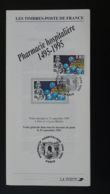 Pharmacie Hospitalière Notice FDC Avec Timbre - Multilingual FDC 1995 - Pharmacy