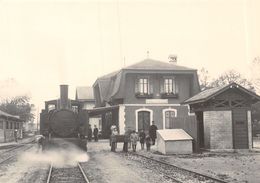 BVA - Gare D'Echallens 1925 - Lausanne - Echallens - Bercher - LEB - L.E.B.  - Ligne De Chemin De Fer Train - - Bercher