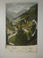 Höllenthal Mit Kuntstrasse Beim Sternen. Station Höllsteig (9151) - Höllental