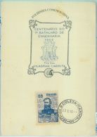 85981 - BRAZIL - POSTAL HISTORY - Special OFFICIAL Stamp Leaflet 1955 WAR - Sonstige & Ohne Zuordnung