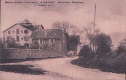 Corcelles Sur Chavornay, Automobile Devant Le Pré Carré, Maison De Santé Et De Repos, F. Tschantz Prop.(109) - Chavornay