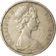 Monnaie, Fiji, Elizabeth II, 5 Cents, 1969, TB, Copper-nickel, KM:29 - Fiji