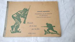 Argentine Army Promotion Photo Book 1963 Military Life Mountain Troops 24 Pages #13 - Espagnol