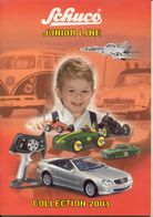 Catalogue Schuco Junior Collection 2003 Cars 1:72 1:43 1:24 Bearli Microscop - Kataloge & Prospekte