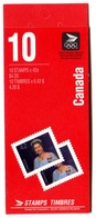 RC 17775 CANADA BK140a QUEEN ELIZABETH ISSUE CARNET COMPLET FERMÉ CLOSED BOOKLET NEUF ** TB MNH VF - Ganze Markenheftchen