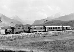 BVA -Celerina Ge 6/6 I 409  - Rhätische Bahn - RhB - R.h.B. Ligne De Chemin De Fer Train - Celerina/Schlarigna